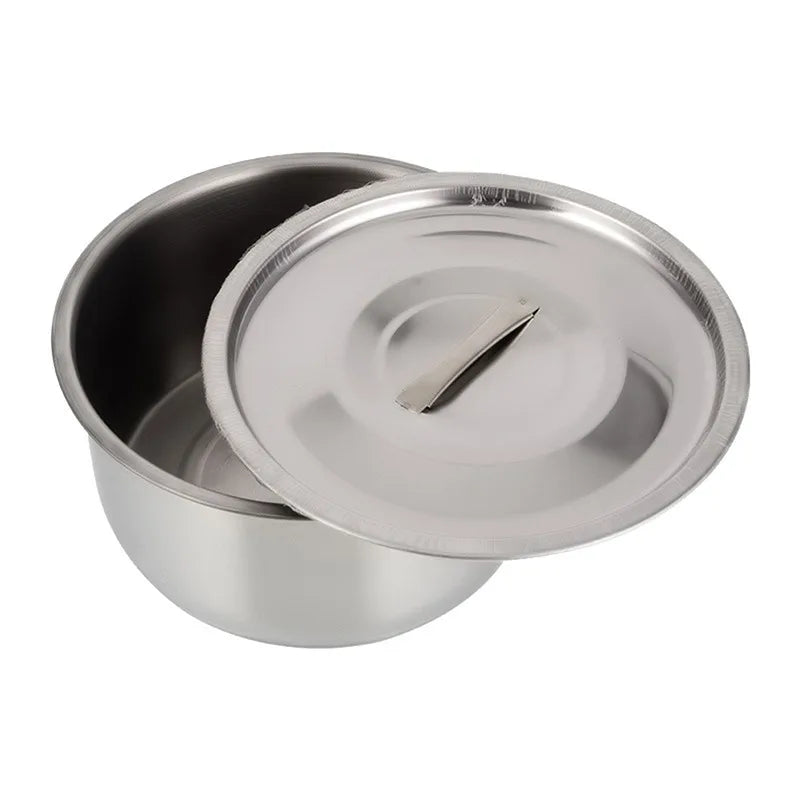 Versatile 3-Piece Soup Pot Set with lids