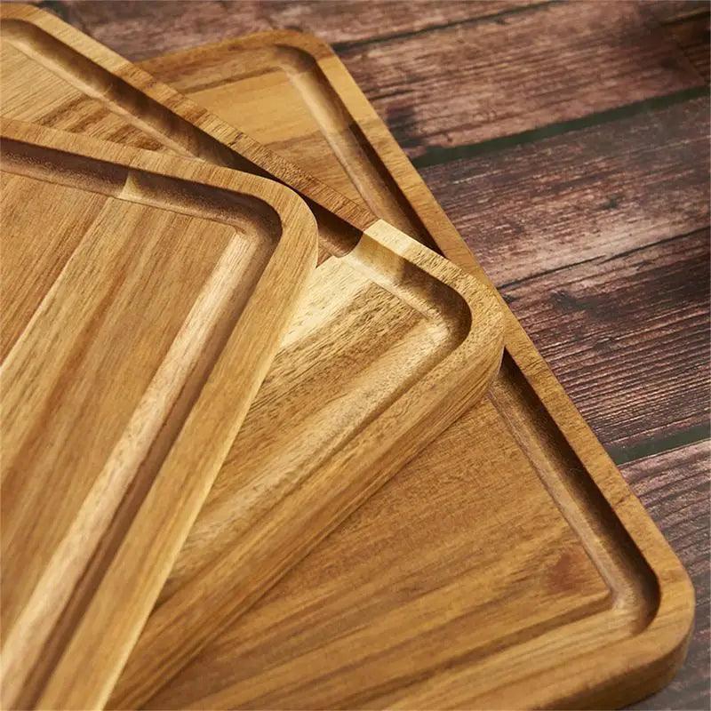 Durable Wood Cutting Board with Juice Grooves: A Versatile Kitchen Essential